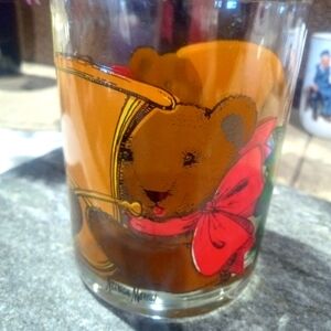 Nieman Marcus Christmas Teddy Bear Mugs.  Set Of 4